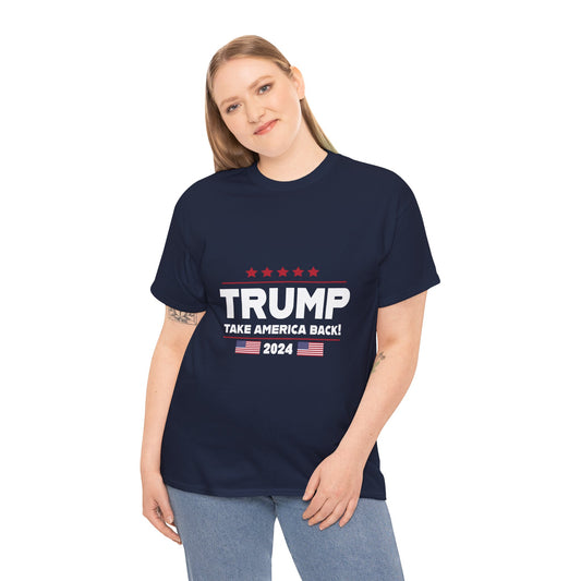 Trump Take America Back - Premium Black T-Shirt