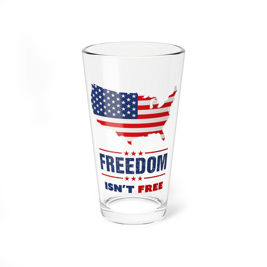 Freedom Isn't Free 16oz Mixing Glass