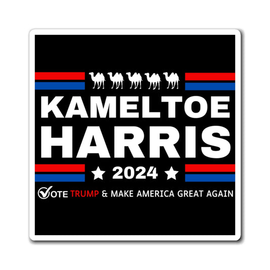 Kameltoe Harris 2024 - Vote Trump Refrigerator Magnets