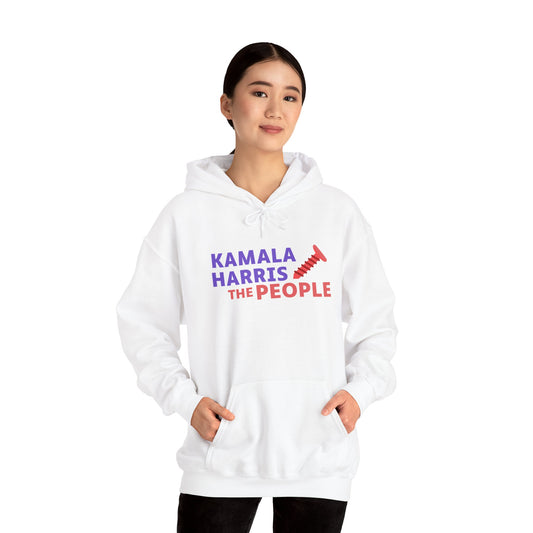 Kamala Harris "Screwing the People" Gildan Unisex Hoodie