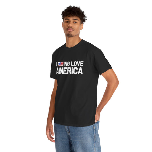 F***ing Love America - Premium Standard Dark T-Shirt