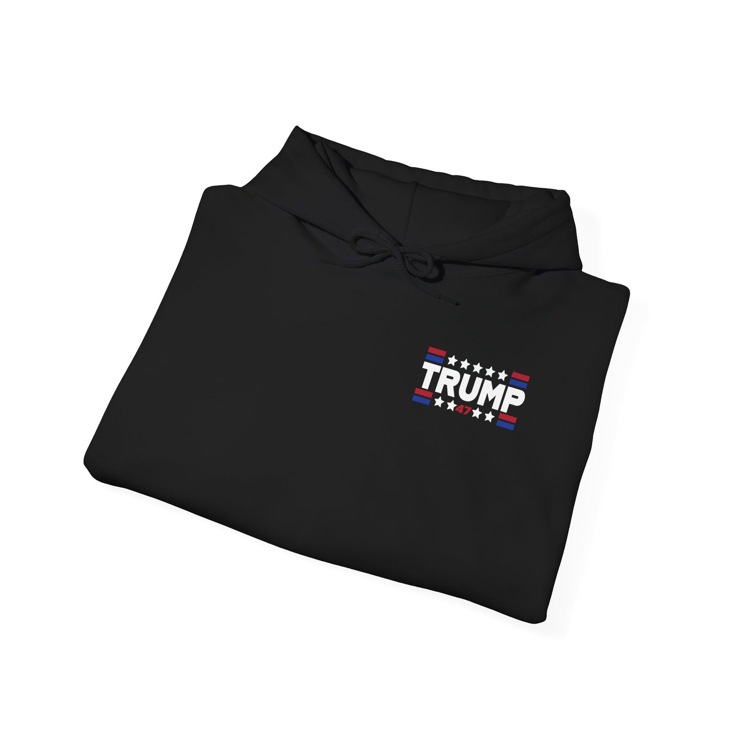 Trump 47 "You Missed B*tches" 3-Piece Bundle: Hoodie, T-Shirt & Camo Trucker Hat