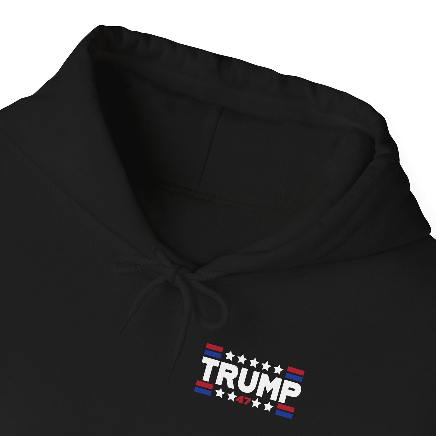 Trump 47 "You Missed B*tches" 3-Piece Bundle: Hoodie, T-Shirt & Camo Trucker Hat