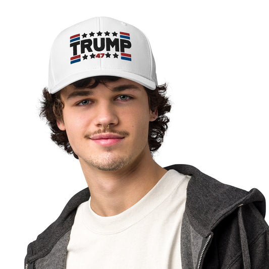 Trump 47 Light Adidas Performance Cap | Pro Trump Hat for 2024 Election