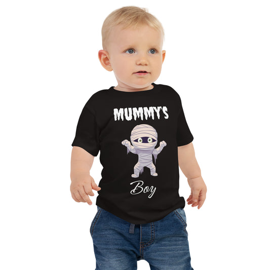 Mummy's Boy Infant Dark Halloween T-Shirt