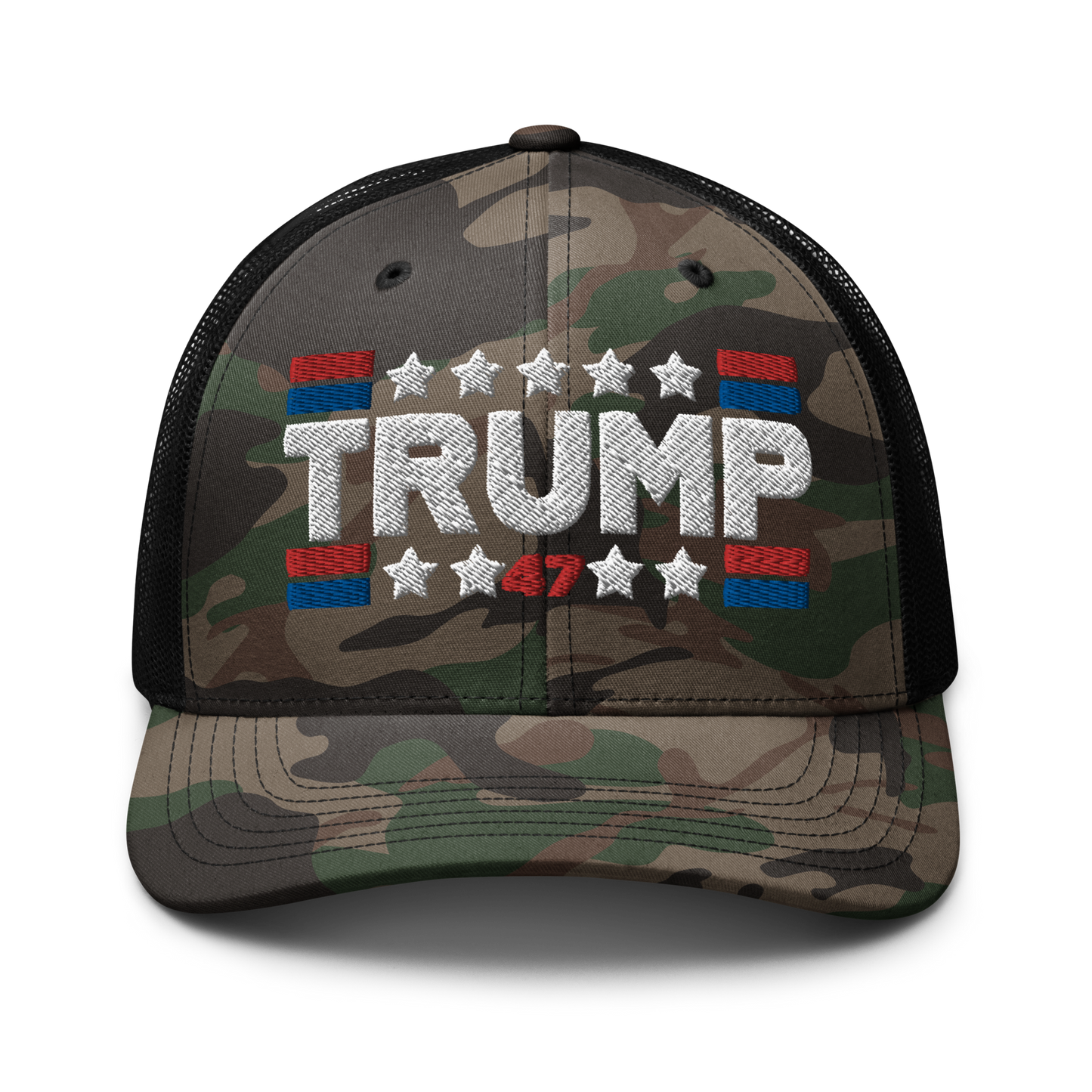 Trump 47 "You Missed B*tches" 3-Piece Bundle: Hoodie, T-Shirt & Camo Trucker Hat