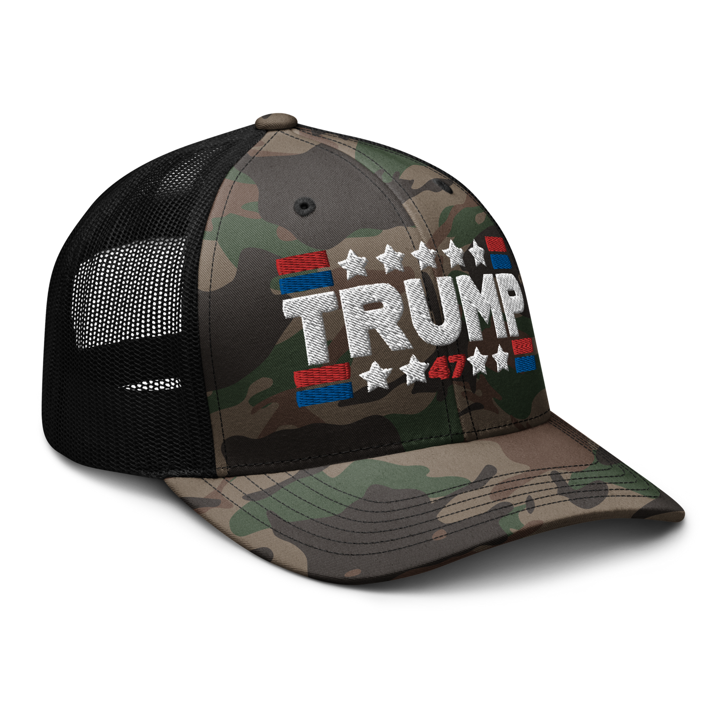 Trump 47 "You Missed B*tches" 3-Piece Bundle: Hoodie, T-Shirt & Camo Trucker Hat