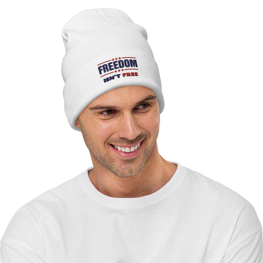 Freedom Isn't Free Knit Beanie