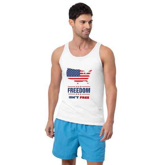 Freedom Isn't Free Bella+Canvas White Unisex Tank