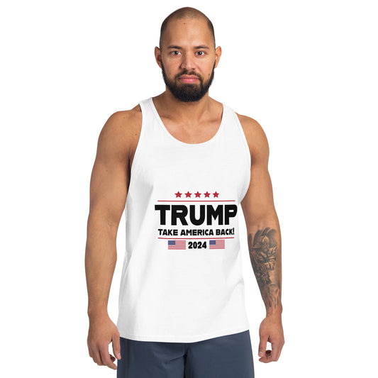 Trump Take America Back Light Unisex Jersey Tank