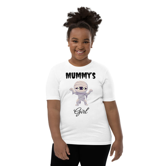 Mummy's Girl Light Halloween Youth Shirt